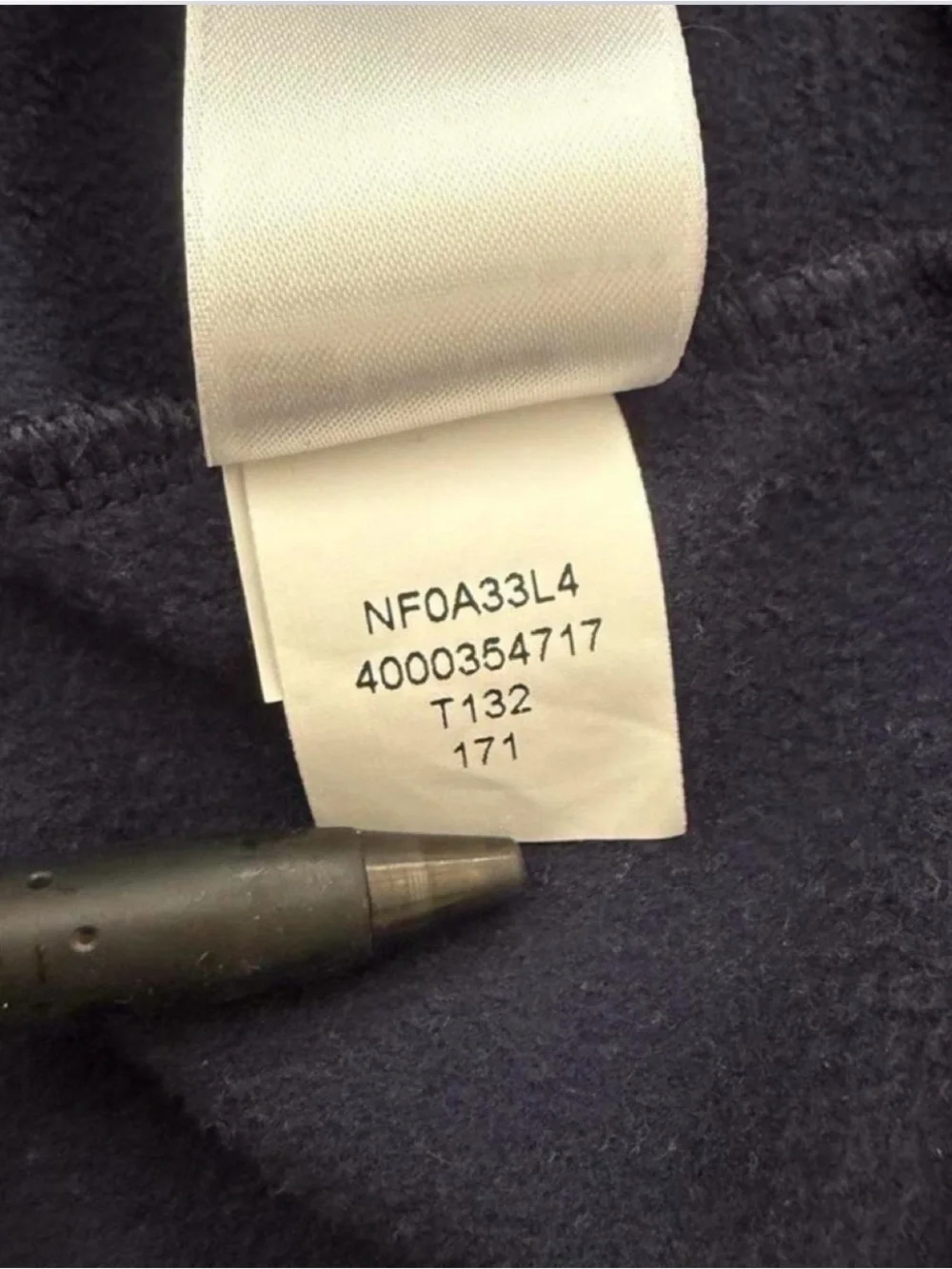The North Face Navy Hoodie with Teal Logo and Drawcords